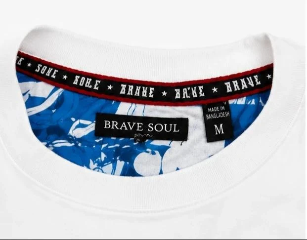T-shirt Brave Soul Tokyo Fighters branco - Novo com etiqueta - Tamanho M – photo 3